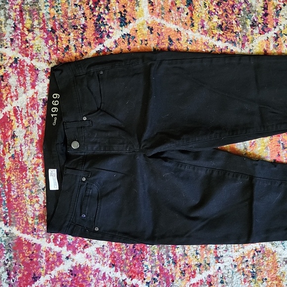 GAP black legging jean - Picture 1 of 8